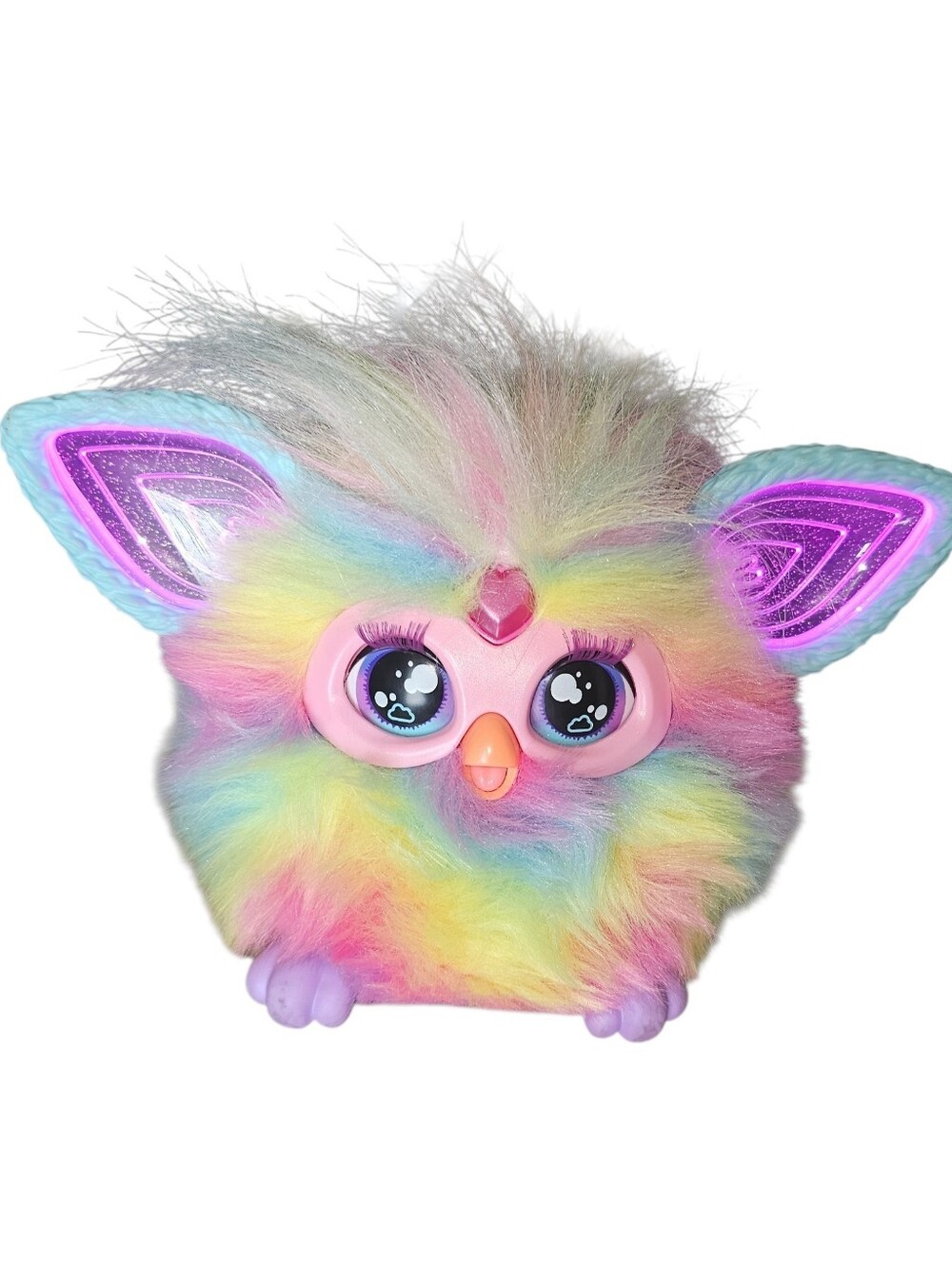 Furby Tie-Dye Interactive Plush Toy used
